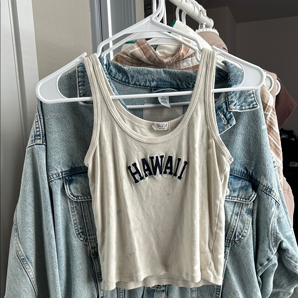 Hawaii Graphic Tank Top